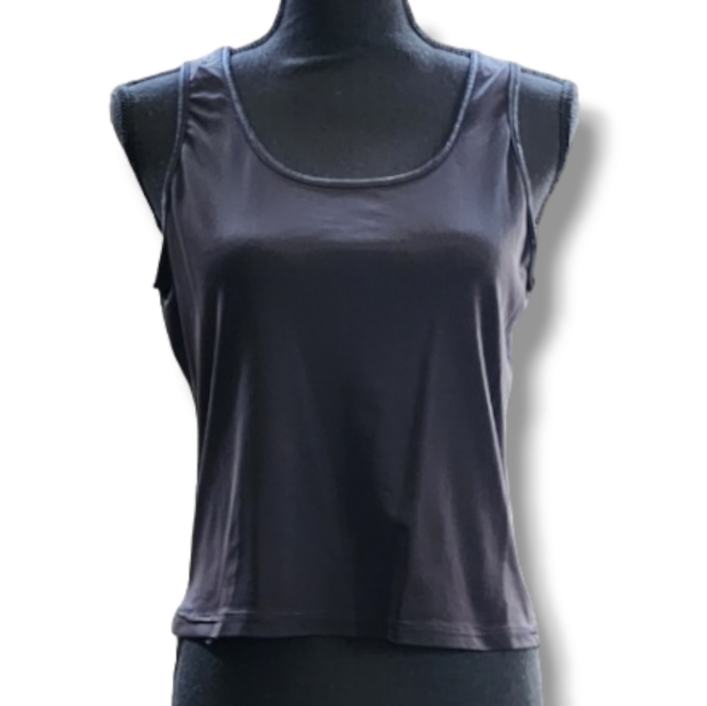 Secret Treasures Silky Tank Top in Black